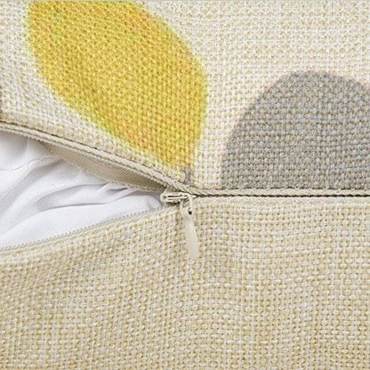 Digital Printed Cushions Assorted 4 PCs-Deer cushions Apricot   