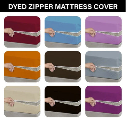Zipper Mattress Cover-Plum Protectors Apricot