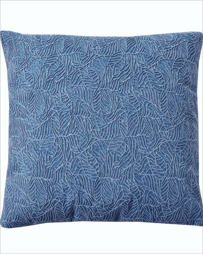 Embossed Cushion Micro Work (2699) - Pack Of 2 Chair, Floor & Bed cushion Apricot   