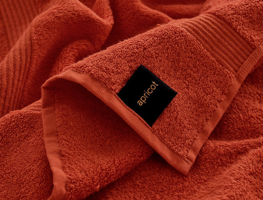 Full size Bath Sheet-Orange Bath Towels & Washcloths Apricot   