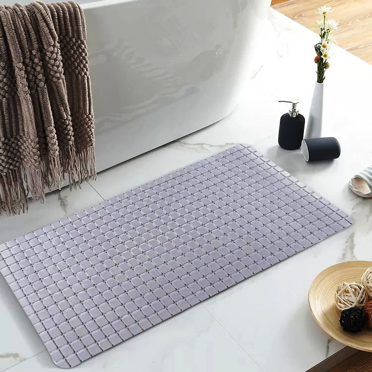 Anti Slip PVC Bathroom Mat-Grey Bath Mats Apricot