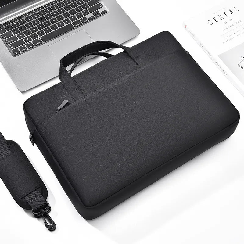 Sleeve Case Laptop Bags For Men & Women-SA2408-260(Black) Laptop Bag Apricot