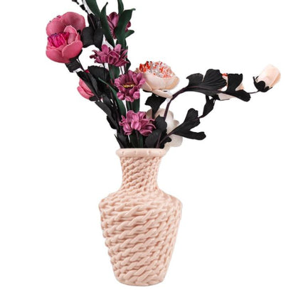 Nordic Style Vase Container (SA2510-086) Candle Stand Apricot Pink