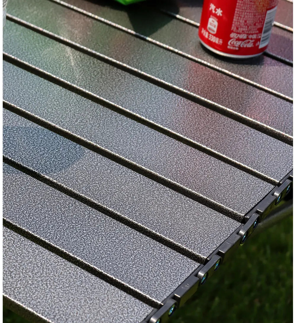Folding Aluminum Table(SA2405-147)-Beige Apricot