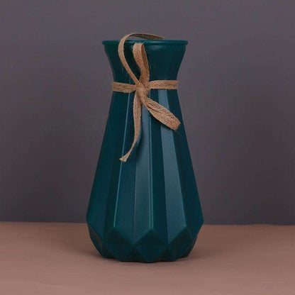 Large Nordic Plastic Flower Vase (SA2510-094) Apricot