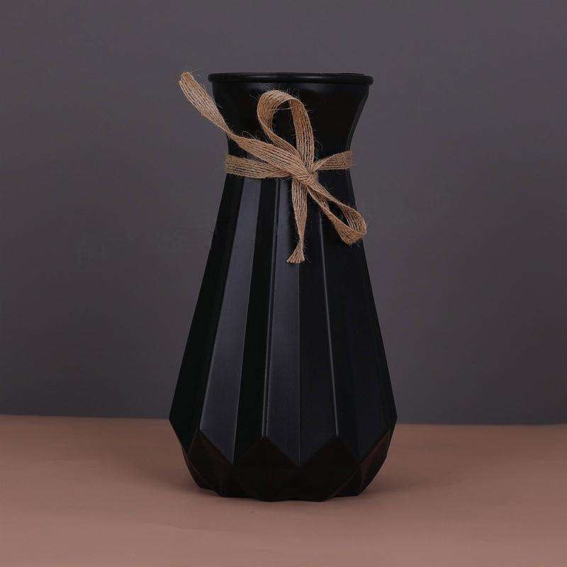 Large Nordic Plastic Flower Vase (SA2510-094) Apricot