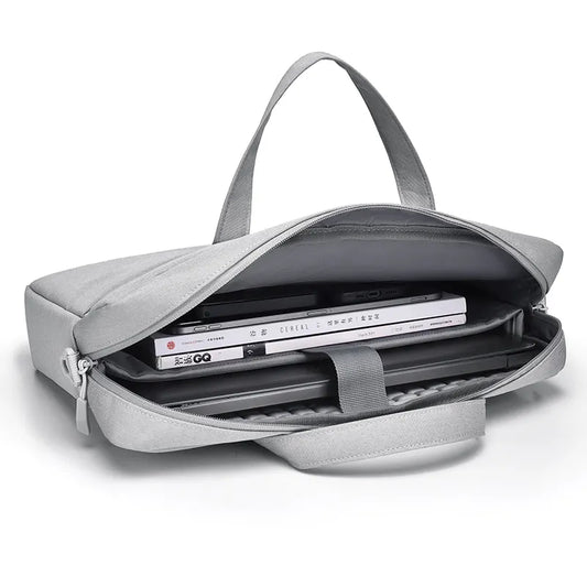 Sleeve Case Laptop Bags For Men & Women-SA2408-260(Grey) Laptop Bag Apricot