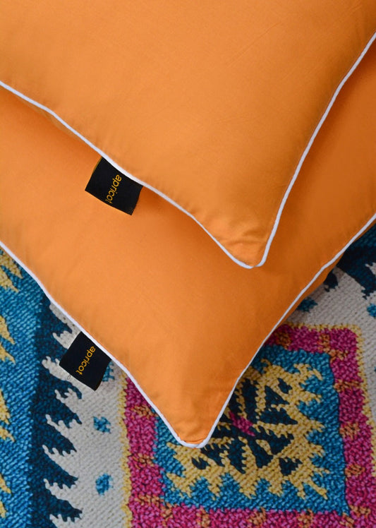 Matching Pillow Covers Extra-PAck of 2 FILLINGS The Apricot Linen