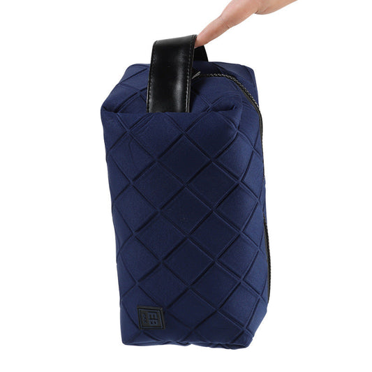 Portable Makeup Organizer Bag(SA2405-48)-Blue Cosmetic Pouches Apricot