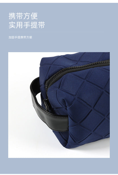 Portable Makeup Organizer Bag(SA2405-48)-Blue Cosmetic Pouches Apricot