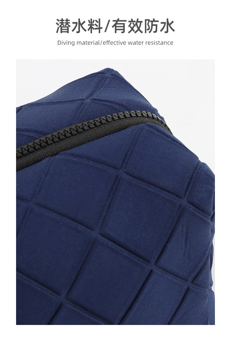 Portable Makeup Organizer Bag(SA2405-48)-Blue Cosmetic Pouches Apricot