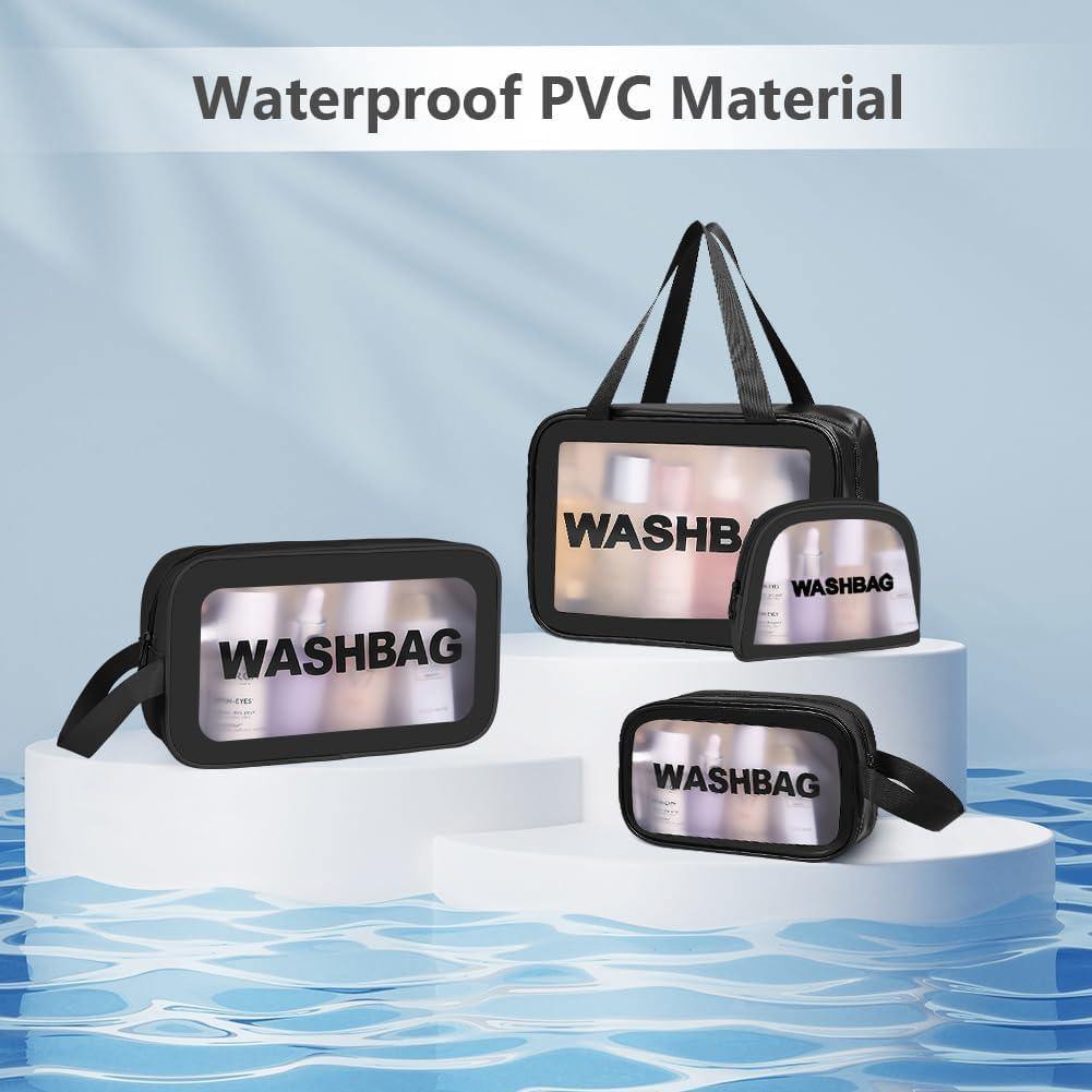 Portable Makeup Organizer Bag WASHBAG-Black14627 Small(SA2405-120) Cosmetic Pouches Apricot