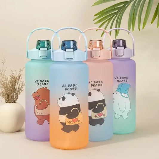 We Babe Bears Water Bottle (Turquoise) 5460- 2 Liters Apricot