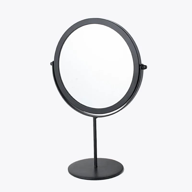 Rotatable Black Vanity Mirror-(5508)Round(SA2405-160) Mirror Apricot