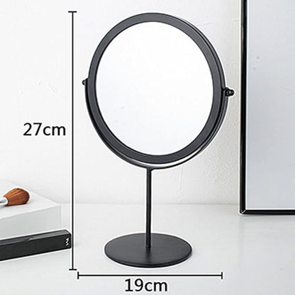 Rotatable Black Vanity Mirror-(5508)Round(SA2405-160) Mirror Apricot