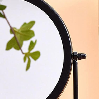 Rotatable Black Vanity Mirror-14295(SA2405-158) Mirror Apricot