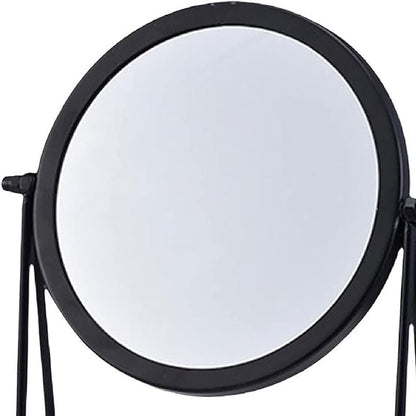 Rotatable Black Vanity Mirror-14295(SA2405-158) Mirror Apricot