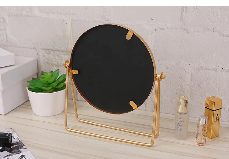 Rotatable Golden Vanity(14294) Mirror-(SA2405-157) Mirror Apricot