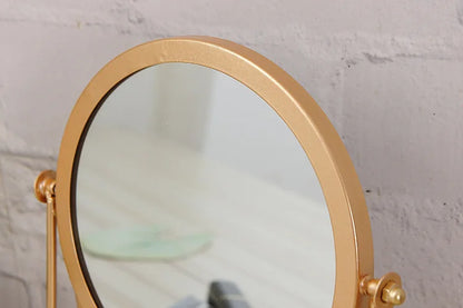 Rotatable Golden Vanity(14294) Mirror-(SA2405-157) Mirror Apricot
