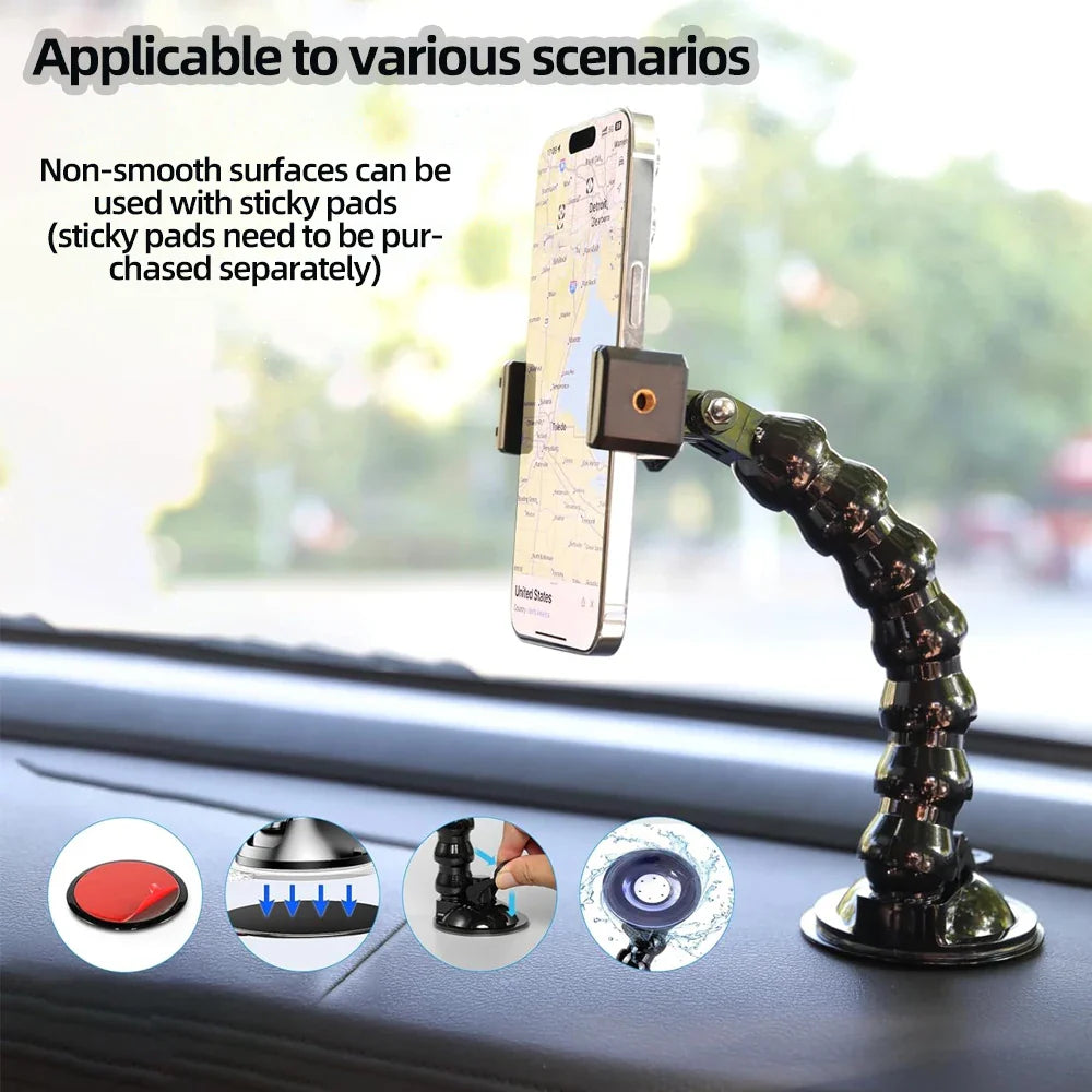 Flexible Suction Car Holder (SA2510-067) Laptop Bag Apricot