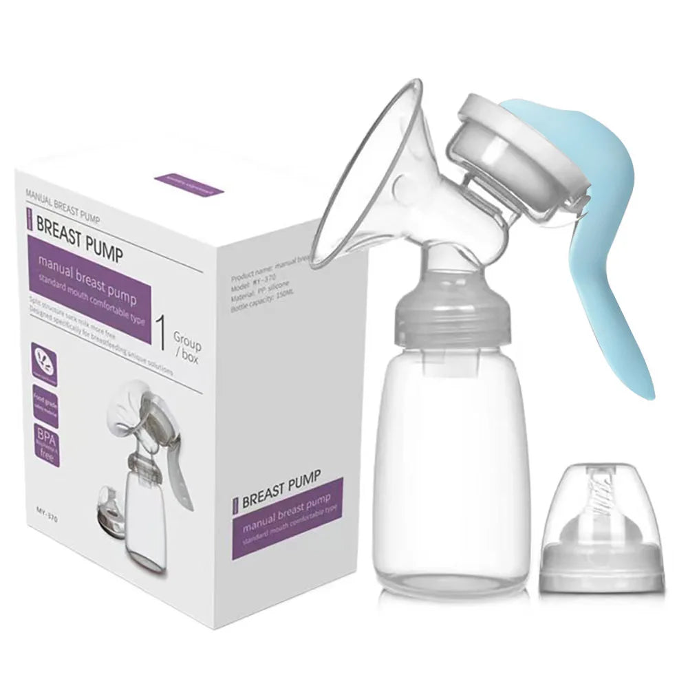 Manual Silicone Breast Pump-SA2408-188 Blankets Apricot