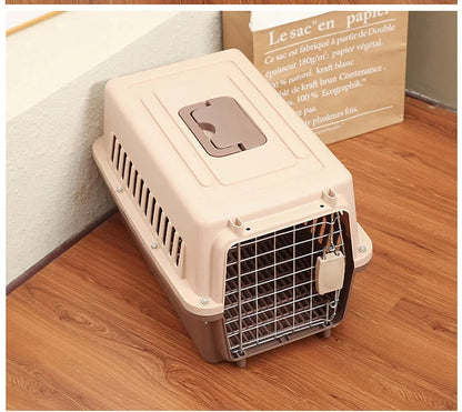 Portable Pet Carrier-SA2408-316 Mirror Apricot