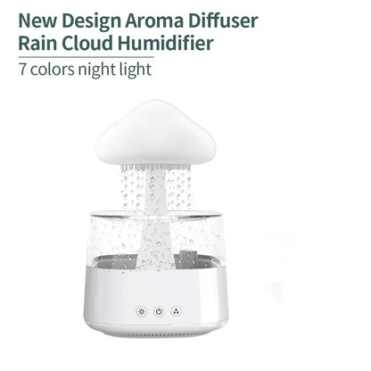 Cloud Rain Humidifier With 7 Colors Light-SA2411-62 Apricot