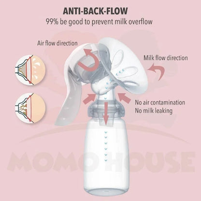Manual Silicone Breast Pump-SA2408-188 Blankets Apricot