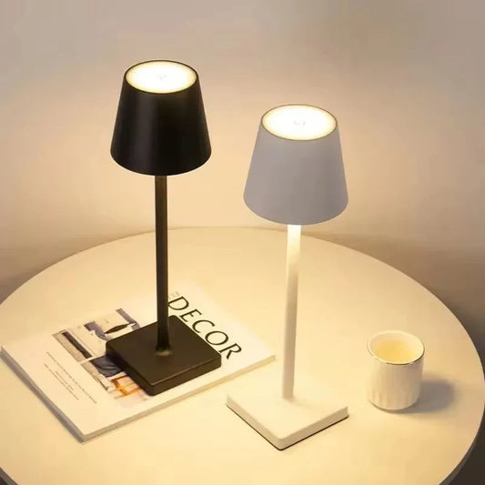 LED Bottle Light USB Rechargeable Touch Control Table Lamp-SA2411-67 Lamps Apricot