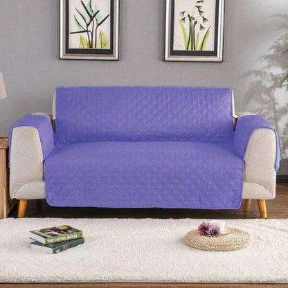 Sofa Cover-Purple Sofa Cover Apricot   