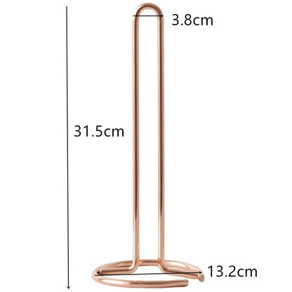 Stainless Steel Tissue Roll Holder-Gold Tissue Box Apricot   