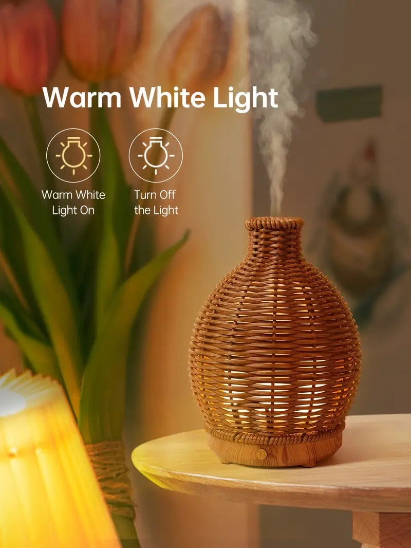 Ultrasonic Aromatherapy Air Humidifier-Beige(SA2405-189)  Apricot   