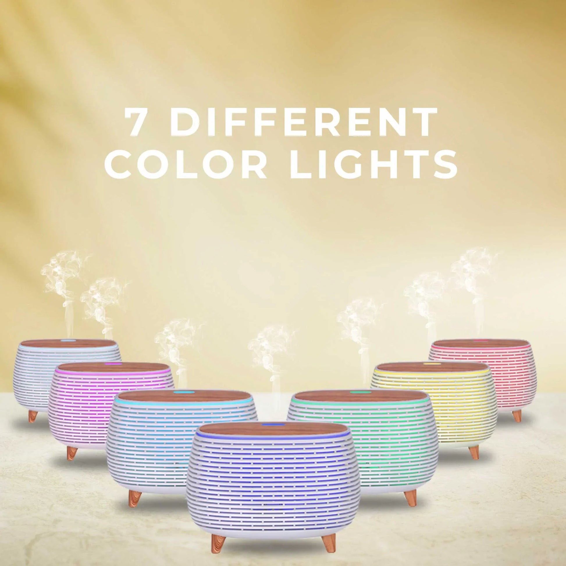 Ultrasonic Aromatherapy Air Humidifier(SA2405-190)  Apricot   