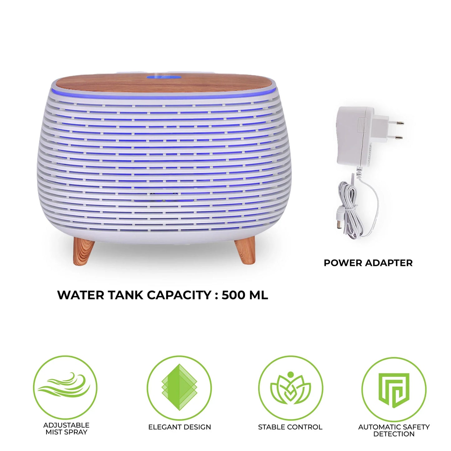 Ultrasonic Aromatherapy Air Humidifier(SA2405-190)  Apricot   