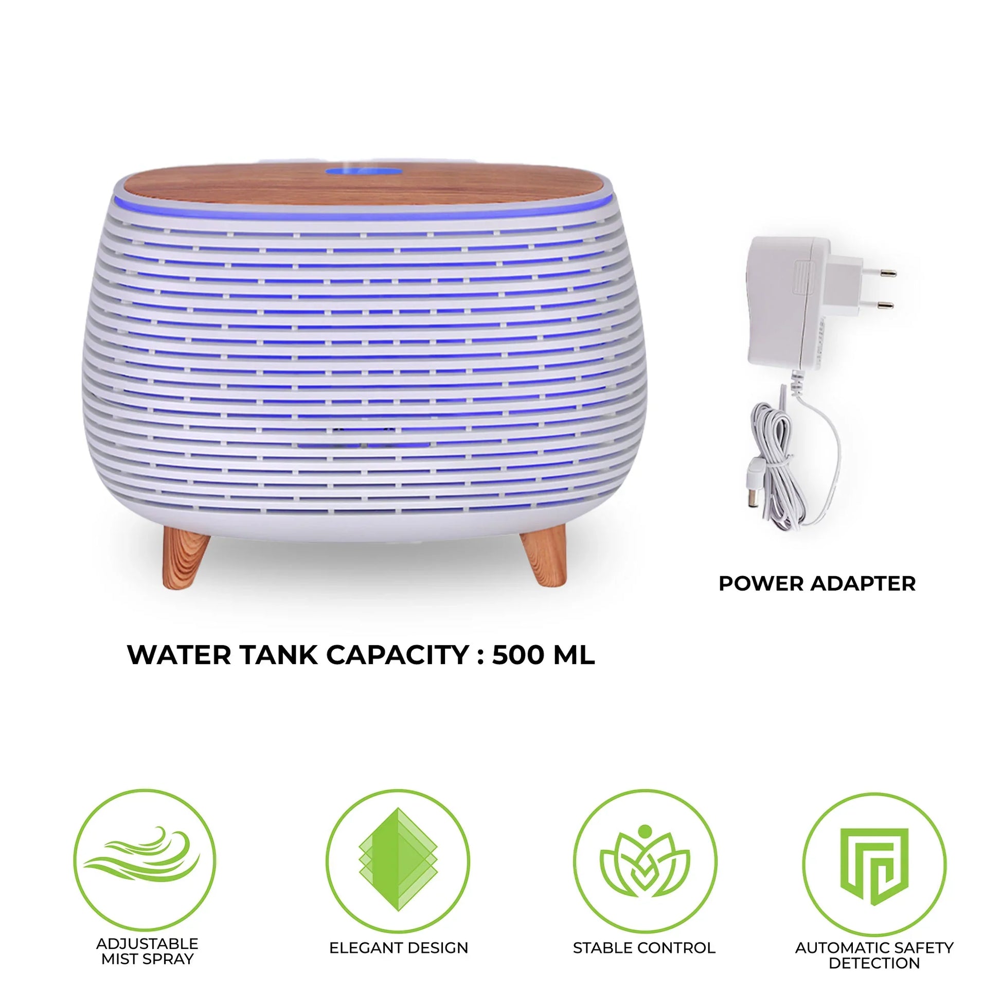 Ultrasonic Aromatherapy Air Humidifier(SA2405-190)  Apricot   