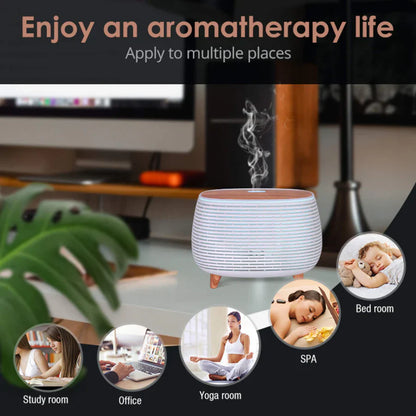 Ultrasonic Aromatherapy Air Humidifier(SA2405-190)  Apricot   