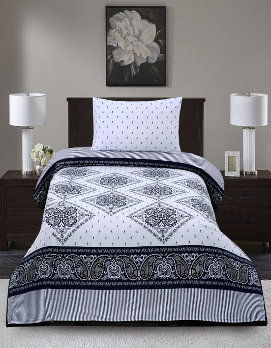 2Pcs Single Bed Sheet-SB158(4525)