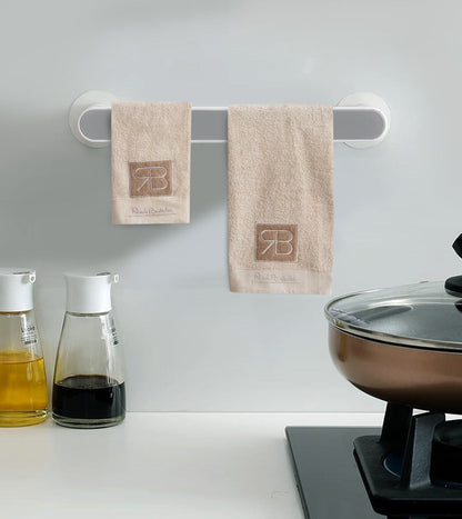 2 PCs RB Embroidered Kitchen Towels- Beige