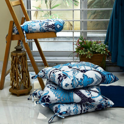 Digital Printed Chair Seaters- CS002 cushions Apricot