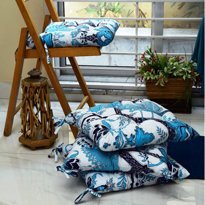 Digital Printed Chair Seaters- CS002 cushions Apricot