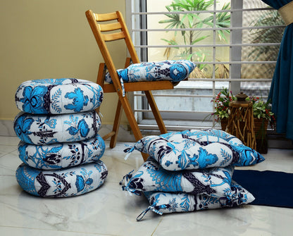 Digital Printed Chair Seaters- CS002 cushions Apricot