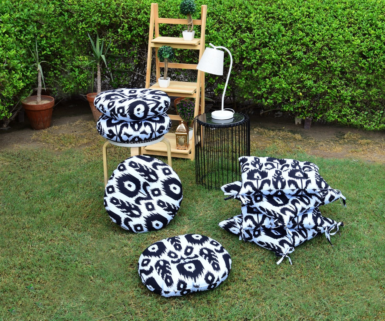 Digital Printed Chair Seaters- CS0012 cushions Apricot