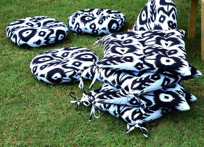 Digital Printed Chair Seaters- CS0012 cushions Apricot