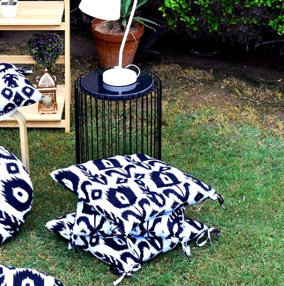 Digital Printed Chair Seaters- CS0012 cushions Apricot