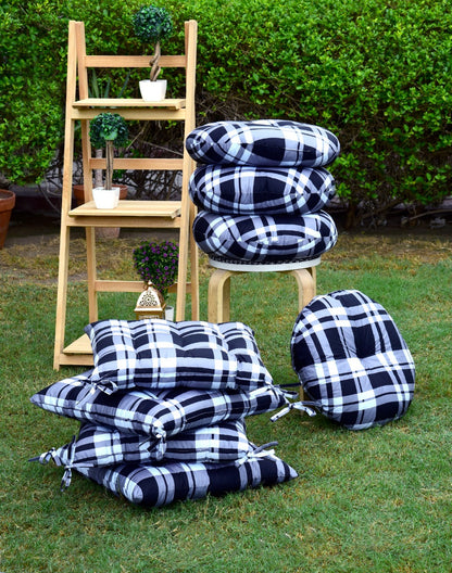 Digital Printed Chair Seaters- CS001 cushions Apricot
