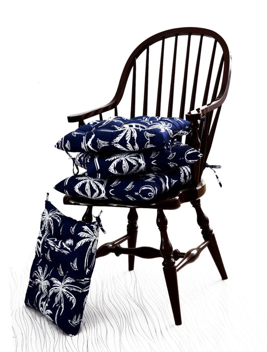 Digital Printed Chair Seaters- CS007 cushions Apricot