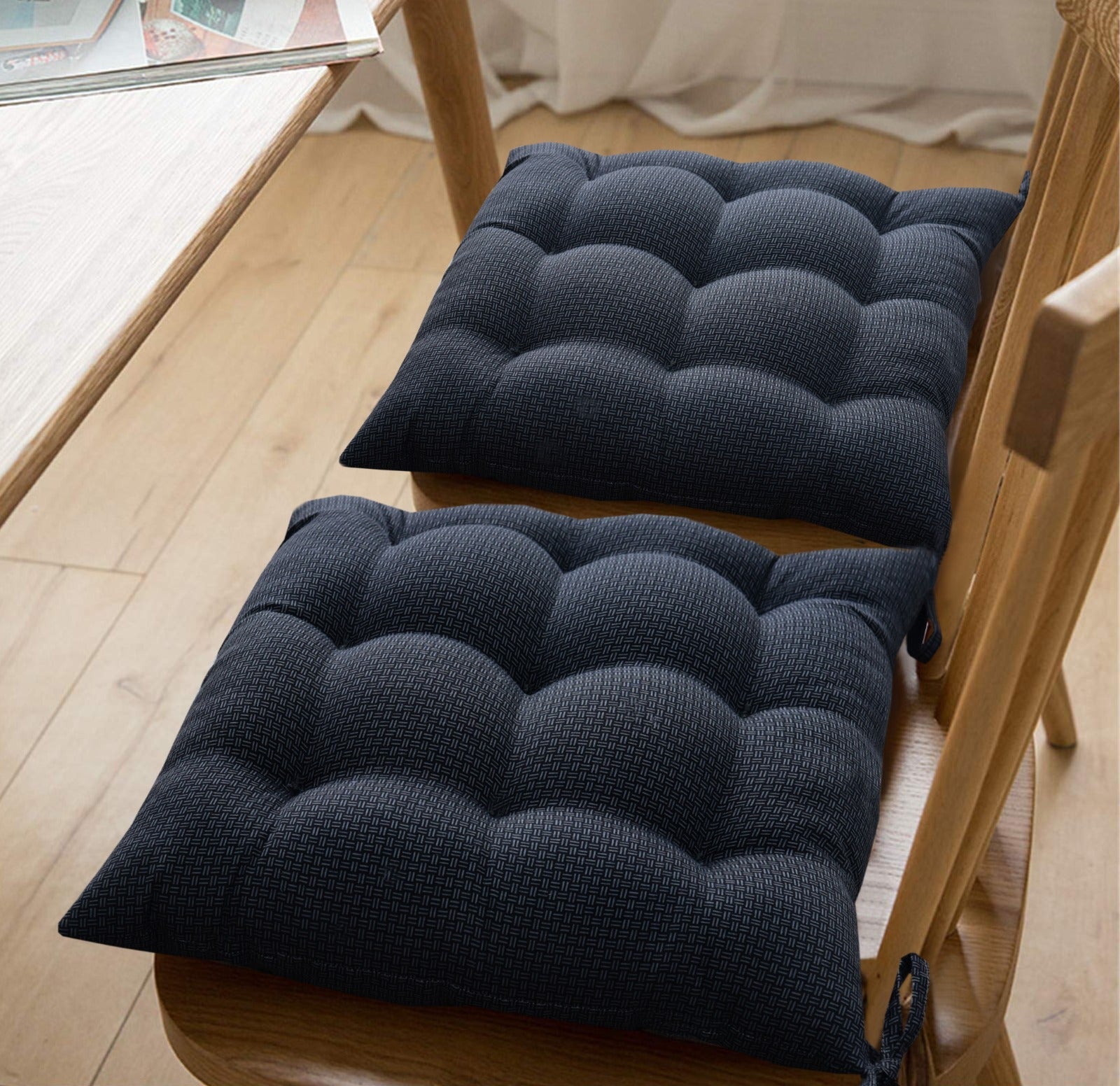 Digital Printed Chair Seaters- CS0010 cushions Apricot