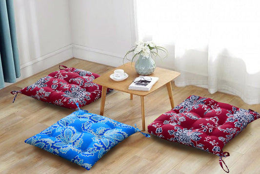 Digital Printed Chair Seaters- CS004 cushions Apricot