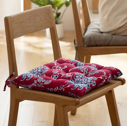 Digital Printed Chair Seaters- CS004 cushions Apricot
