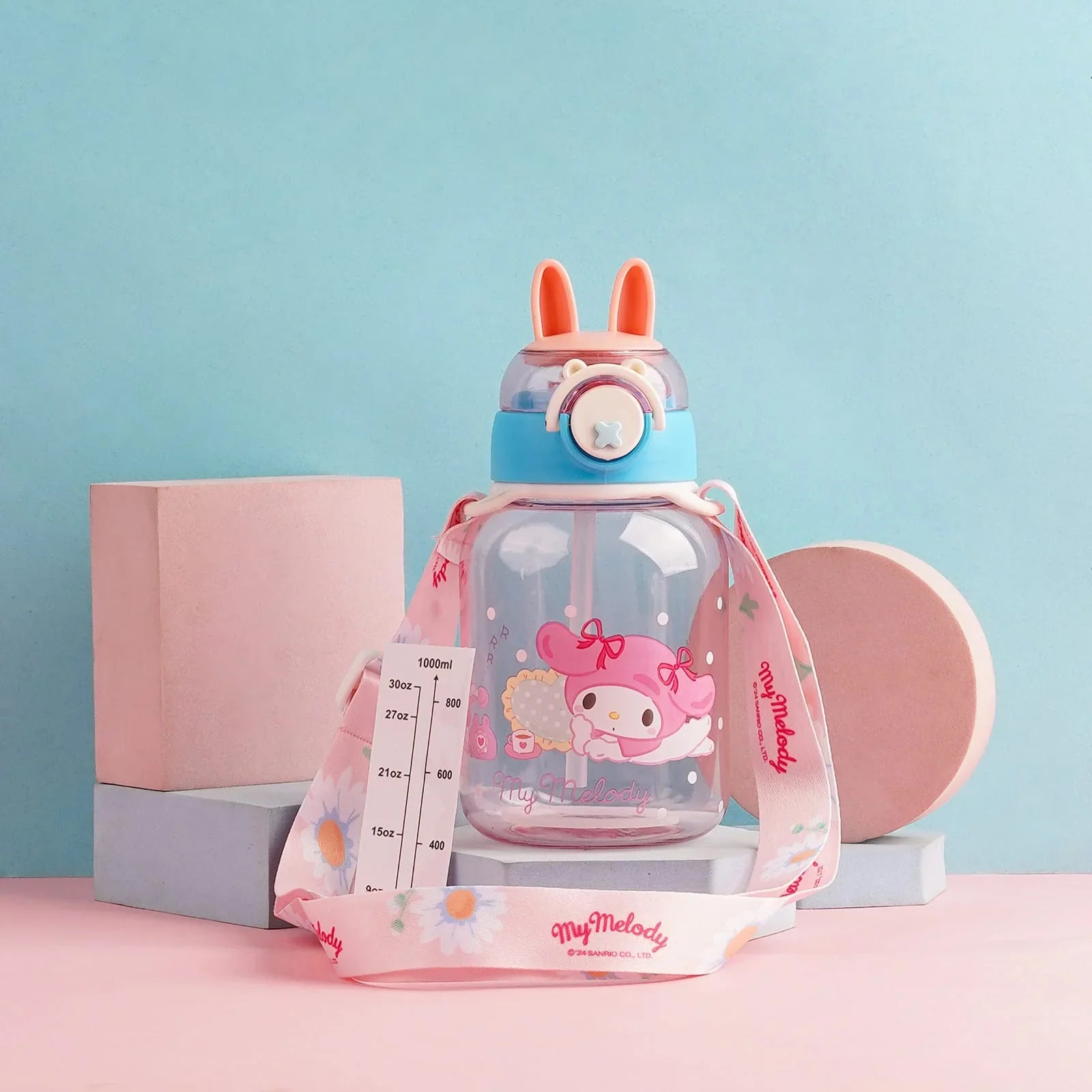 Being Together Water Bottle (SA2510-145) Apricot Pink